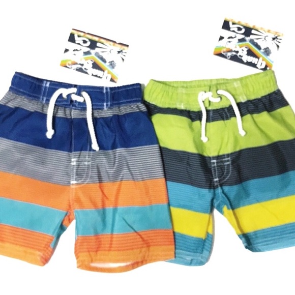 NWT BOYS QUAD SEVEN SWIMWEAR SWIMTRUNK SWIM TRUNKS